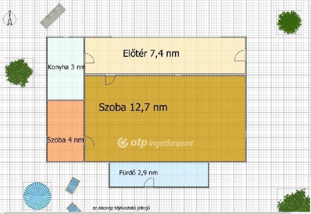 Eladó családi ház, Dömsödön 24.9 M Ft, 1+1 szobás