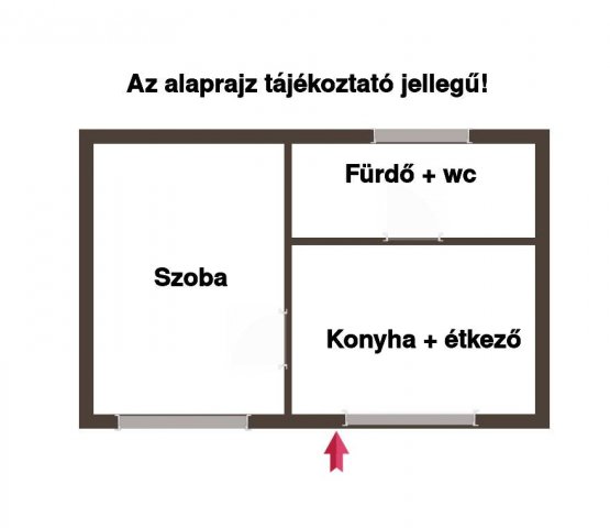 Eladó téglalakás, Budapesten, XX. kerületben 22.5 M Ft, 1 szobás
