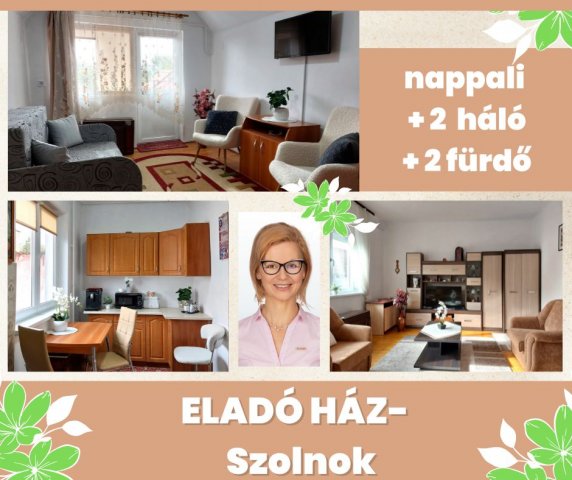 Eladó családi ház, Szolnokon 42 M Ft, 2+1 szobás