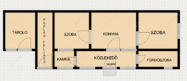 Eladó családi ház, Tárkányban 22.9 M Ft, 2 szobás