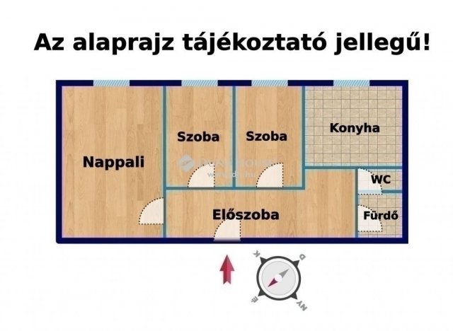 Eladó panellakás, Budapesten, XIX. kerületben 62.9 M Ft