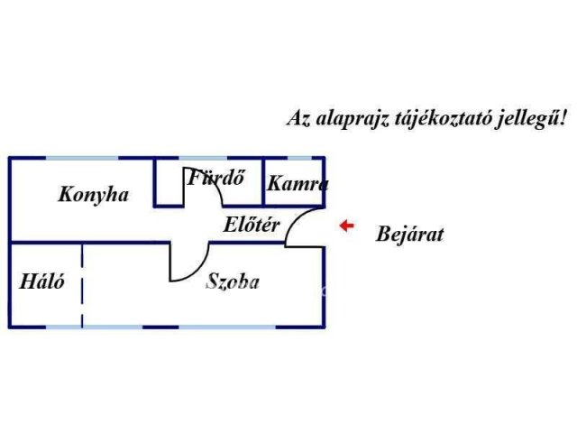 Eladó téglalakás, Martfűn 29.45 M Ft, 1 szobás