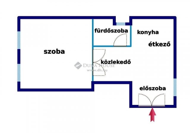 Eladó téglalakás, Budapesten, VI. kerületben 84.9 M Ft, 1 szobás