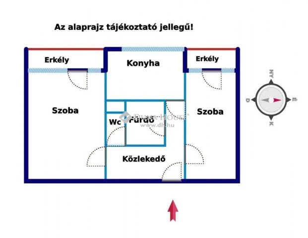 Eladó panellakás, Nagykanizsán 22.9 M Ft, 2 szobás