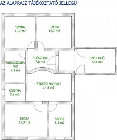 Eladó családi ház, Hajdúböszörményen 49.9 M Ft, 2+2 szobás