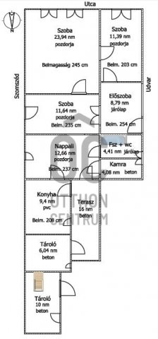 Eladó családi ház, Csanádpalotán 4.5 M Ft, 4 szobás