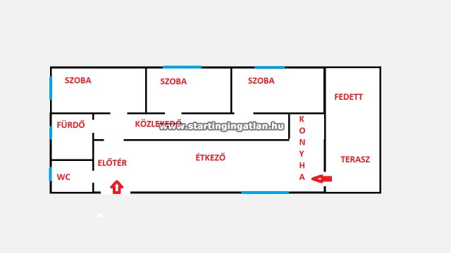 Eladó családi ház, Budapesten, XVII. kerületben 88 M Ft