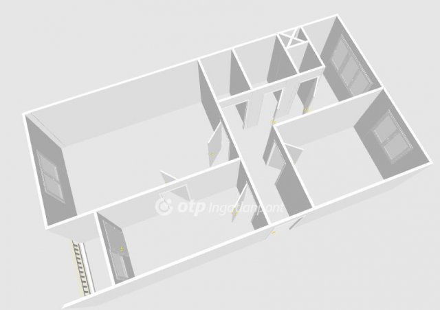 Eladó panellakás, Egerben 37.9 M Ft, 2+1 szobás