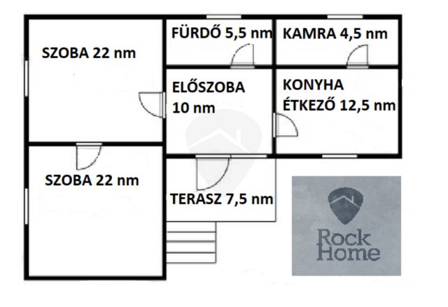 Eladó családi ház, Monoron 39.5 M Ft, 2 szobás