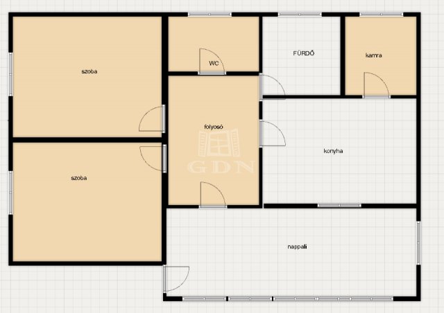 Eladó családi ház, Szentpéterúron 28.5 M Ft, 2 szobás