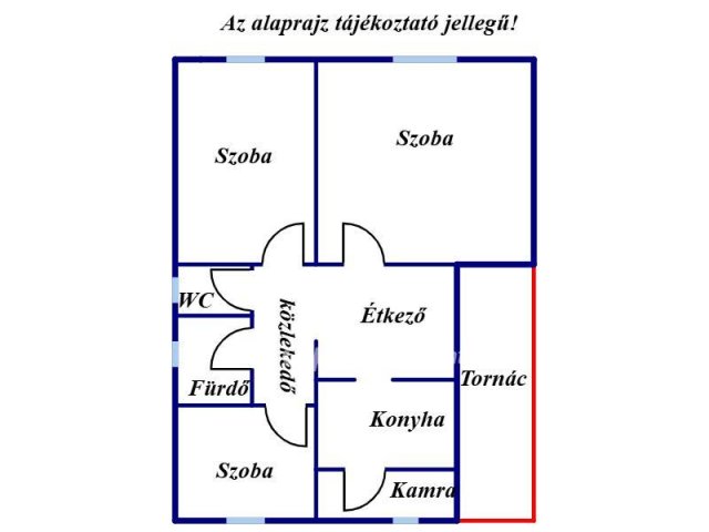 Eladó családi ház, Kocsordon 11.66 M Ft, 3 szobás