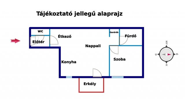 Eladó téglalakás, Albertirsán 43 M Ft, 1+1 szobás