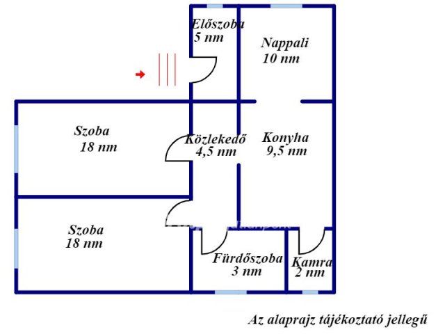 Eladó családi ház, Mezőgyánon 9 M Ft, 3 szobás