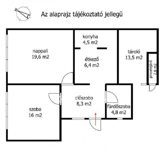 Eladó családi ház, Ádándon 19.9 M Ft, 2 szobás