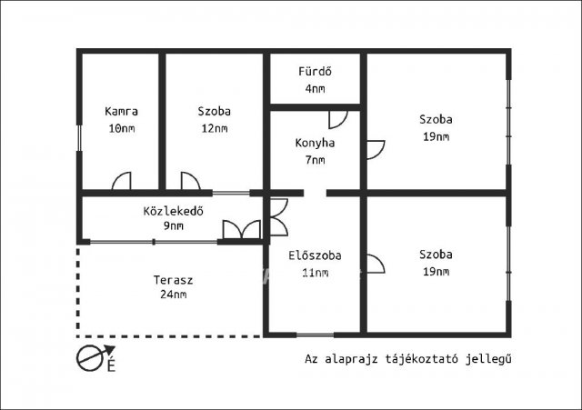 Eladó családi ház, Kókán 30 M Ft, 3+2 szobás