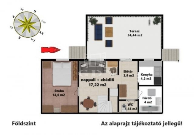 Eladó családi ház, Kismaroson 65 M Ft, 2+2 szobás