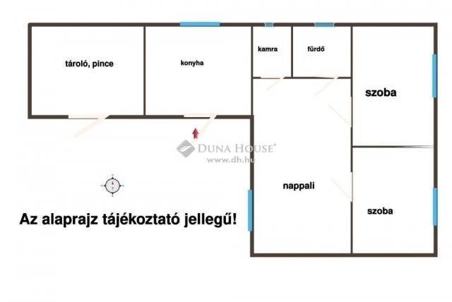 Eladó családi ház, Kókán 34.9 M Ft, 3 szobás
