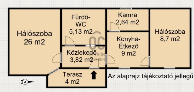 Eladó téglalakás, Nagykanizsán 28 M Ft, 2 szobás