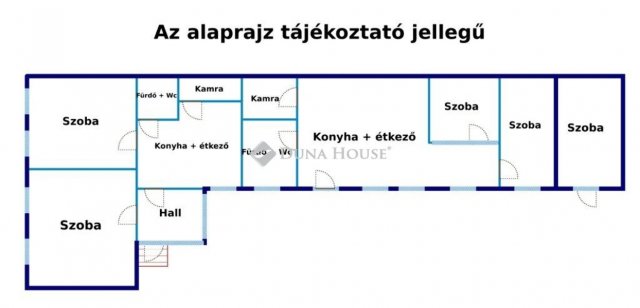 Eladó családi ház, Budapesten, XVII. kerületben 75 M Ft