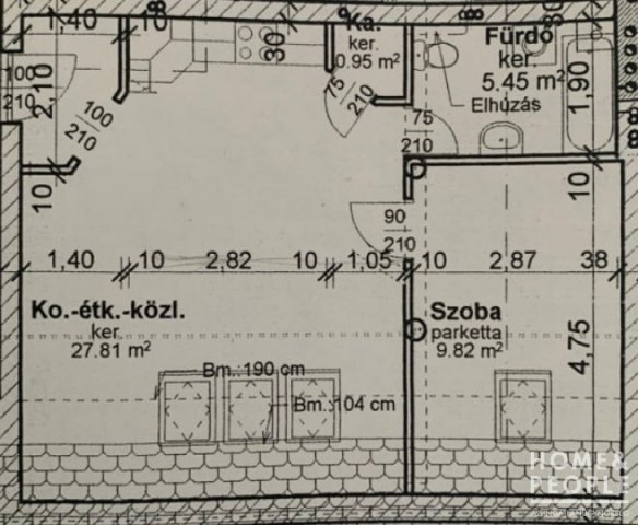 Eladó téglalakás, Szegeden 41.99 M Ft, 2 szobás