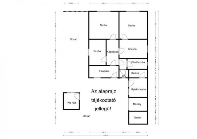 Eladó családi ház, Szegeden 54.9 M Ft, 3 szobás