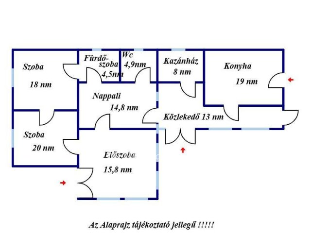 Eladó családi ház, Kunhegyesen 17.2 M Ft, 2 szobás