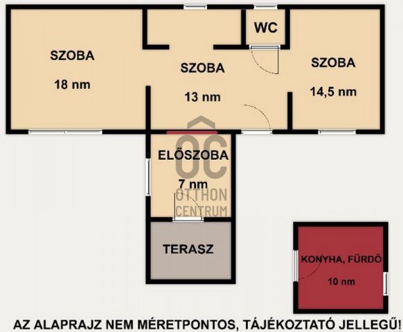 Eladó családi ház, Ráckevén 24.5 M Ft, 3 szobás