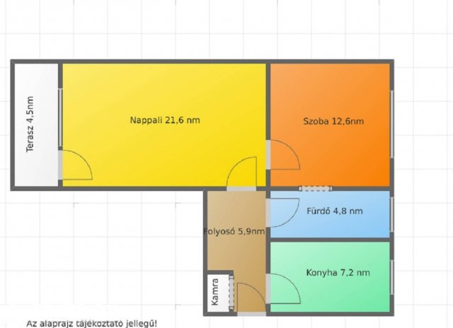 Eladó téglalakás, Salgótarjánban, Pécskő úton 15.9 M Ft