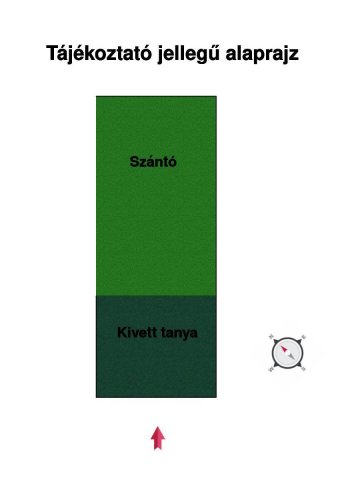 Eladó mezogazdasagi ingatlan, Lajosmizsén 6 M Ft