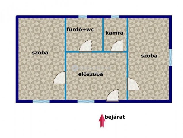 Eladó családi ház, Gércén 3.99 M Ft, 2 szobás