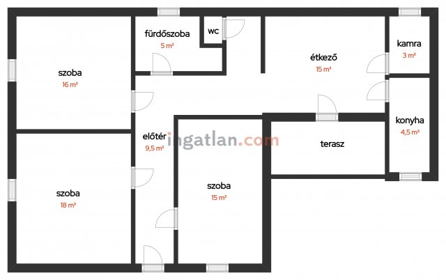 Eladó családi ház, Döbröközön 19.9 M Ft, 4 szobás