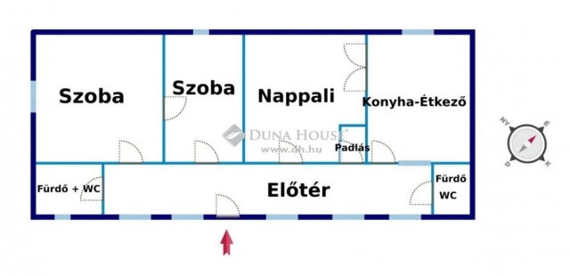 Eladó családi ház, Kiskunfélegyházán 53.9 M Ft, 3 szobás