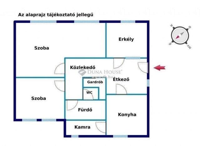 Eladó téglalakás, Monoron 41.5 M Ft, 2 szobás