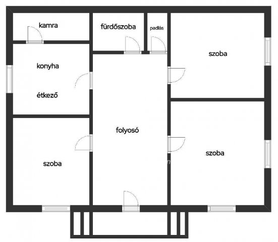 Eladó családi ház, Gagyvendégin 13.5 M Ft, 3 szobás