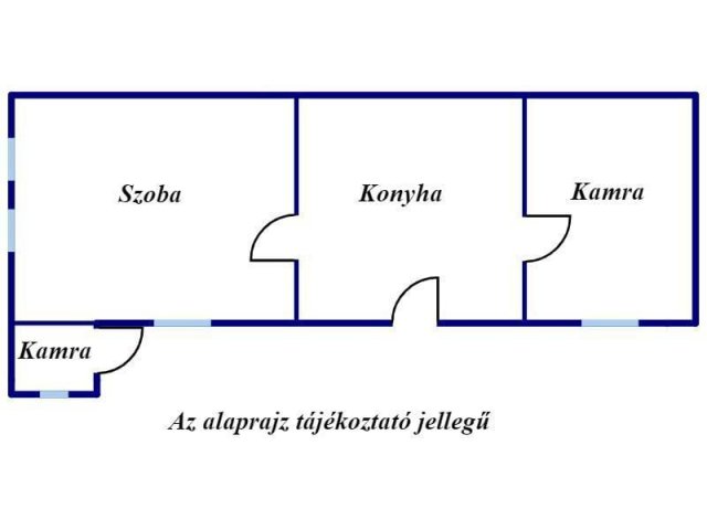 Eladó családi ház, Jászberényben 25 M Ft, 2 szobás