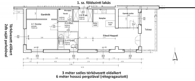 Eladó téglalakás, Dunakeszin, Muskátli utcában 89.97 M Ft