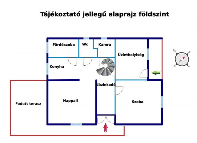 Eladó családi ház, Kerekegyházán 66.5 M Ft, 4 szobás