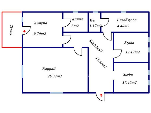 Eladó családi ház, Tarpán 22.5 M Ft, 2 szobás