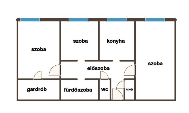 Eladó téglalakás, Tatabányán 39.99 M Ft, 2+1 szobás