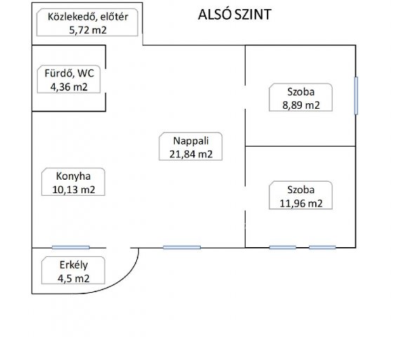 Eladó téglalakás, Szigetszentmiklóson 65 M Ft, 4 szobás