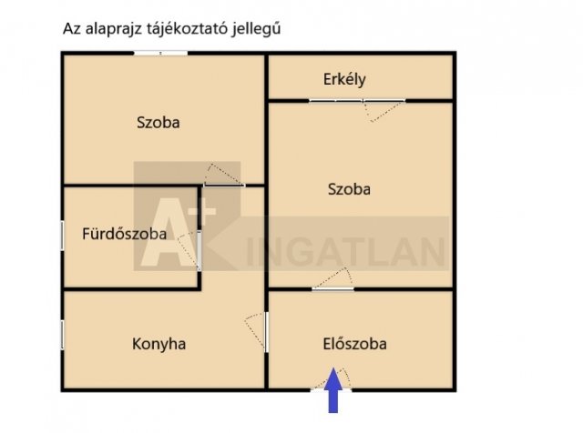 Eladó téglalakás, Kisteleken 24.5 M Ft / költözzbe.hu