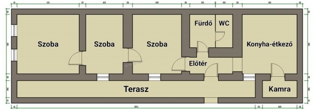 Eladó családi ház, Ecséden 19.99 M Ft, 2+1 szobás