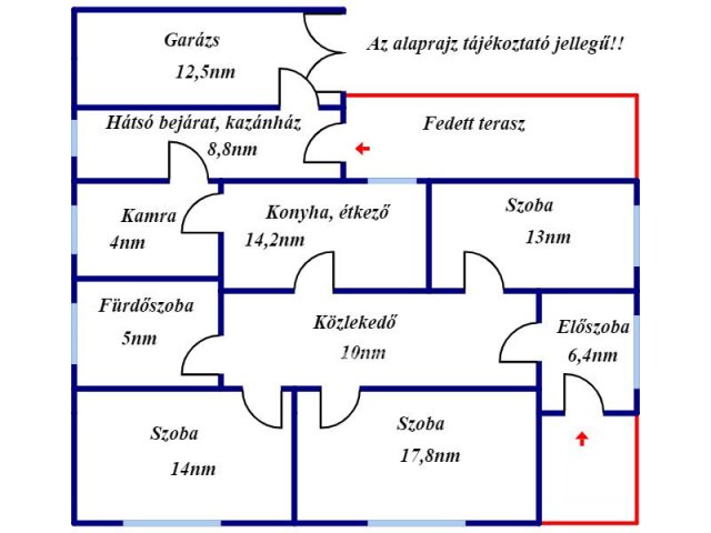 Eladó családi ház, Kunhegyesen 24.4 M Ft, 3 szobás