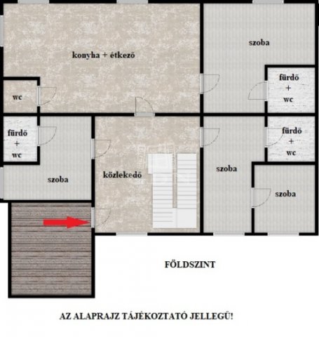 Eladó családi ház, Vecsésen 299 M Ft, 11+2 szobás