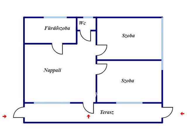 Eladó családi ház, Nagyecseden 5.5 M Ft, 3 szobás