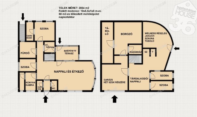 Eladó családi ház, Kecskeméten 239 M Ft, 6 szobás