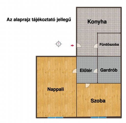 Eladó panellakás, Budapesten, XV. kerületben 53 M Ft, 2 szobás