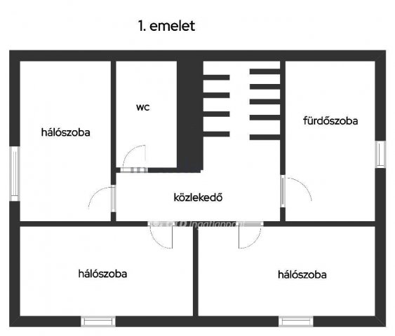 Eladó családi ház, Mérán 25.5 M Ft, 4 szobás