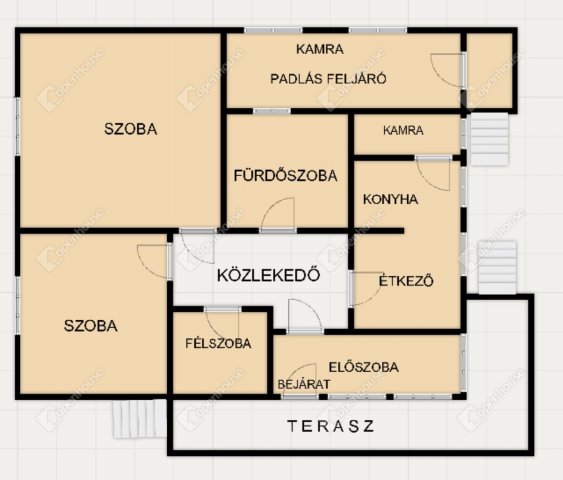 Eladó családi ház, Rédén 16.5 M Ft, 3 szobás
