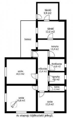 Eladó családi ház, Kerepesen 56 M Ft, 3 szobás
